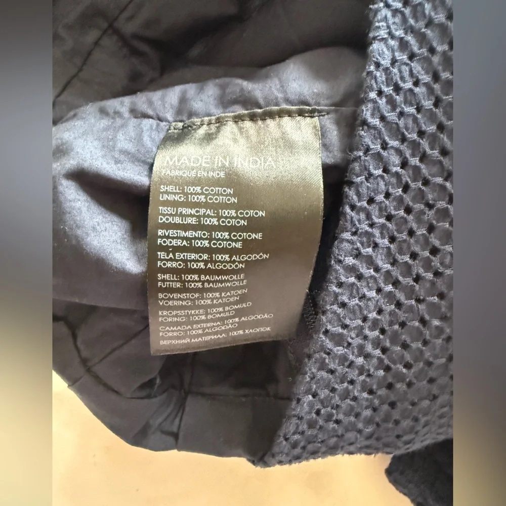 Club Mónaco Navy Blue Belted Romper - Picture 9 of 13